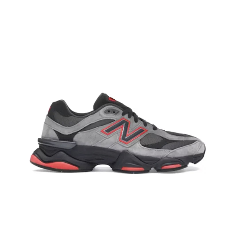 New Balance 9060 Grey Red Black